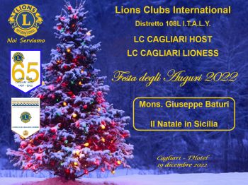 Festa degli Auguri di Cagliari Host e Cagliari Lioness