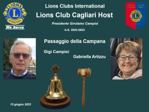 Il Lions Club Cagliari Host ha celebrato il Passaggio della Campana