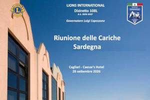 Riunione delle Cariche Sardegna